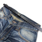2000's Bobson Straight/Baggy Japanese Baggy Jeans *very rare 28x30 (S)