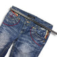 2000's Lolita Low Waist/Bootcut Japanese Jeans Women's *very rare 30x28 (M)