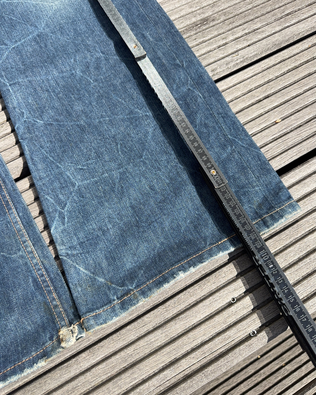 2000's Cash Japanese Archive Baggy/Bootcut Jeans *very rare 34x32 (L)