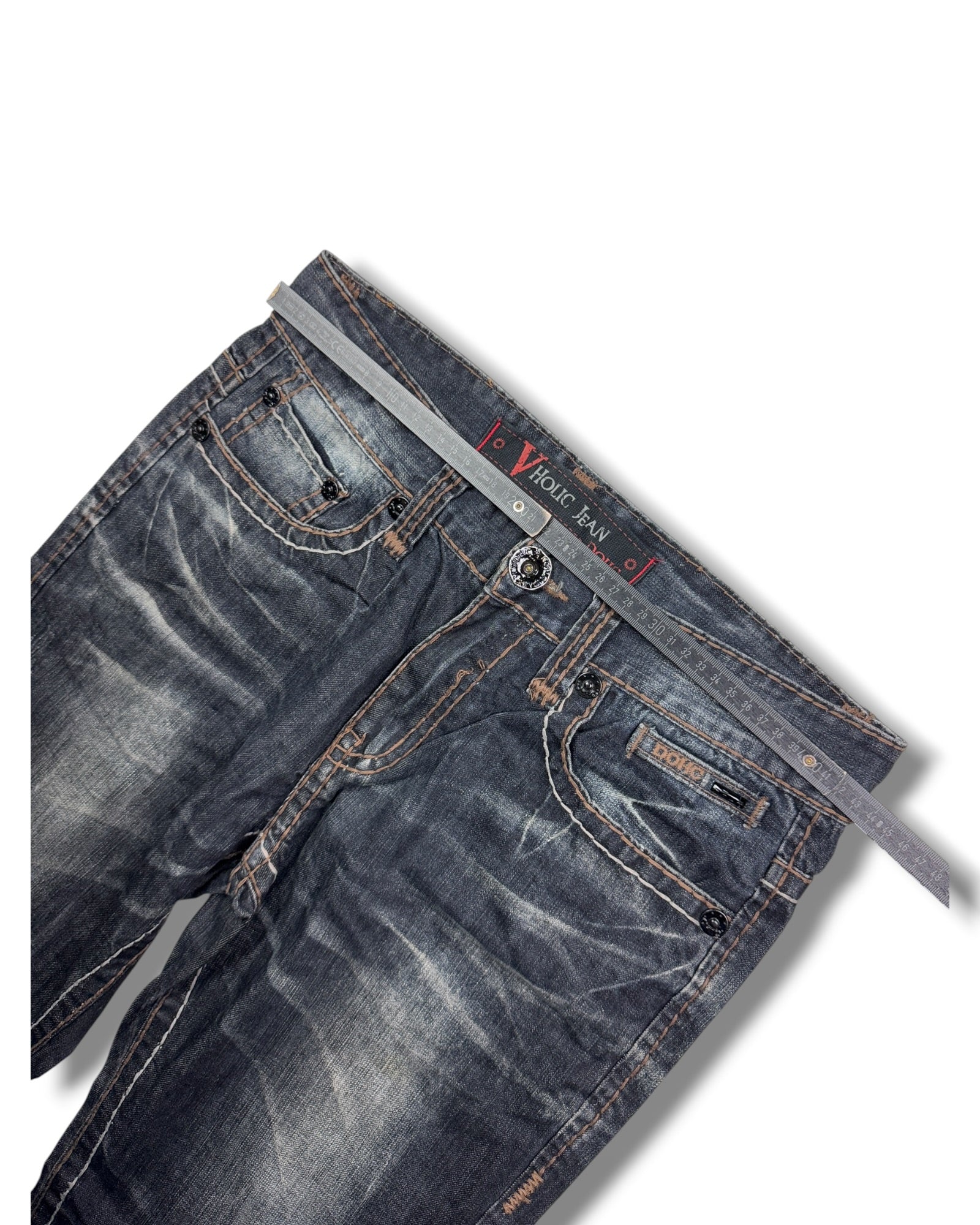 2000's V Holic Jean Straight/Baggy Pants *rare 32x30 (M)