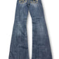 2000's Silver Low Waist/Bootcut Jeans Women's * W30 (M)