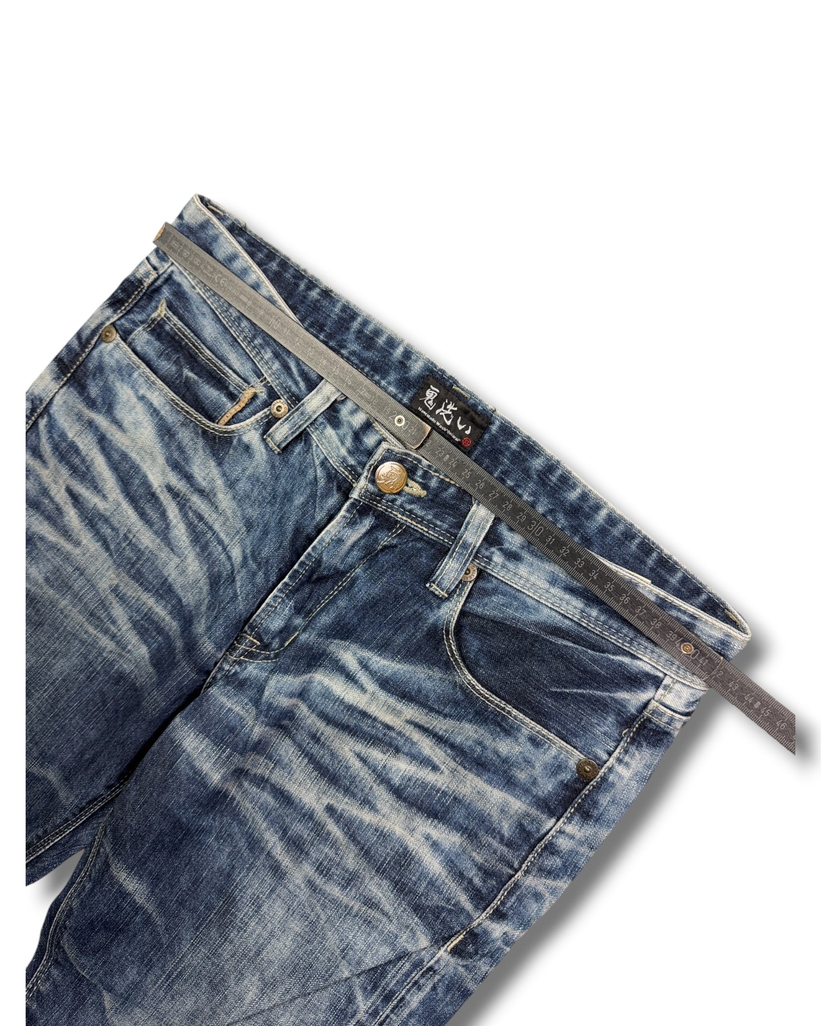 2000's Oniarai Japanese Slim/Straight Jeans *very rare 32x32 (M)