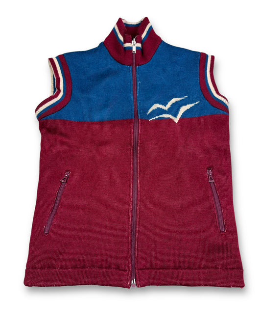 1980's Colmar 2in1 Reversible Knit Vest *very rare (M)