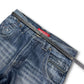 2000's Aone Blue Japanese Baggy Jeans *rare 30x32 (M)