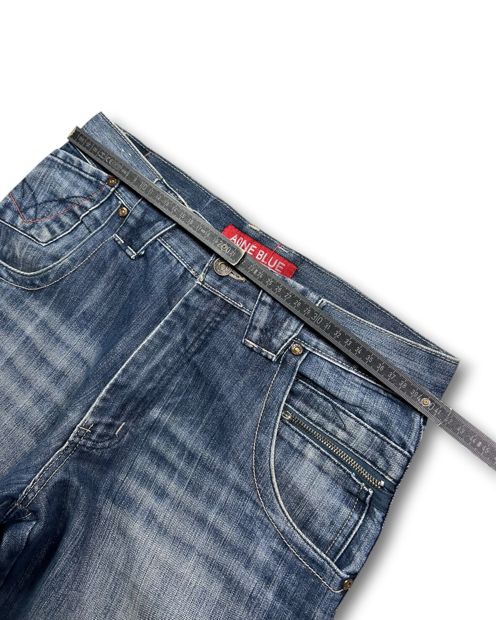 2000's Aone Blue Japanese Baggy Jeans *rare 30x32 (M)