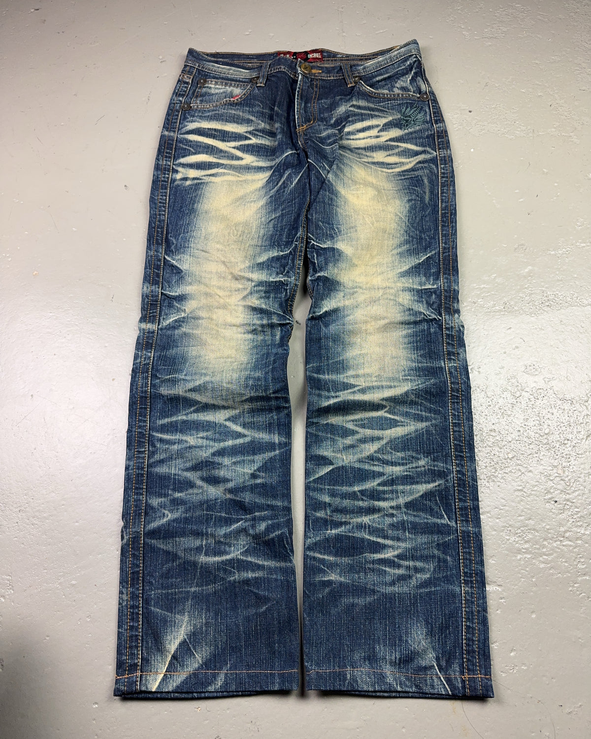 2000's Oniarari Japanese Straight Jeans *rare 31x30 (M)