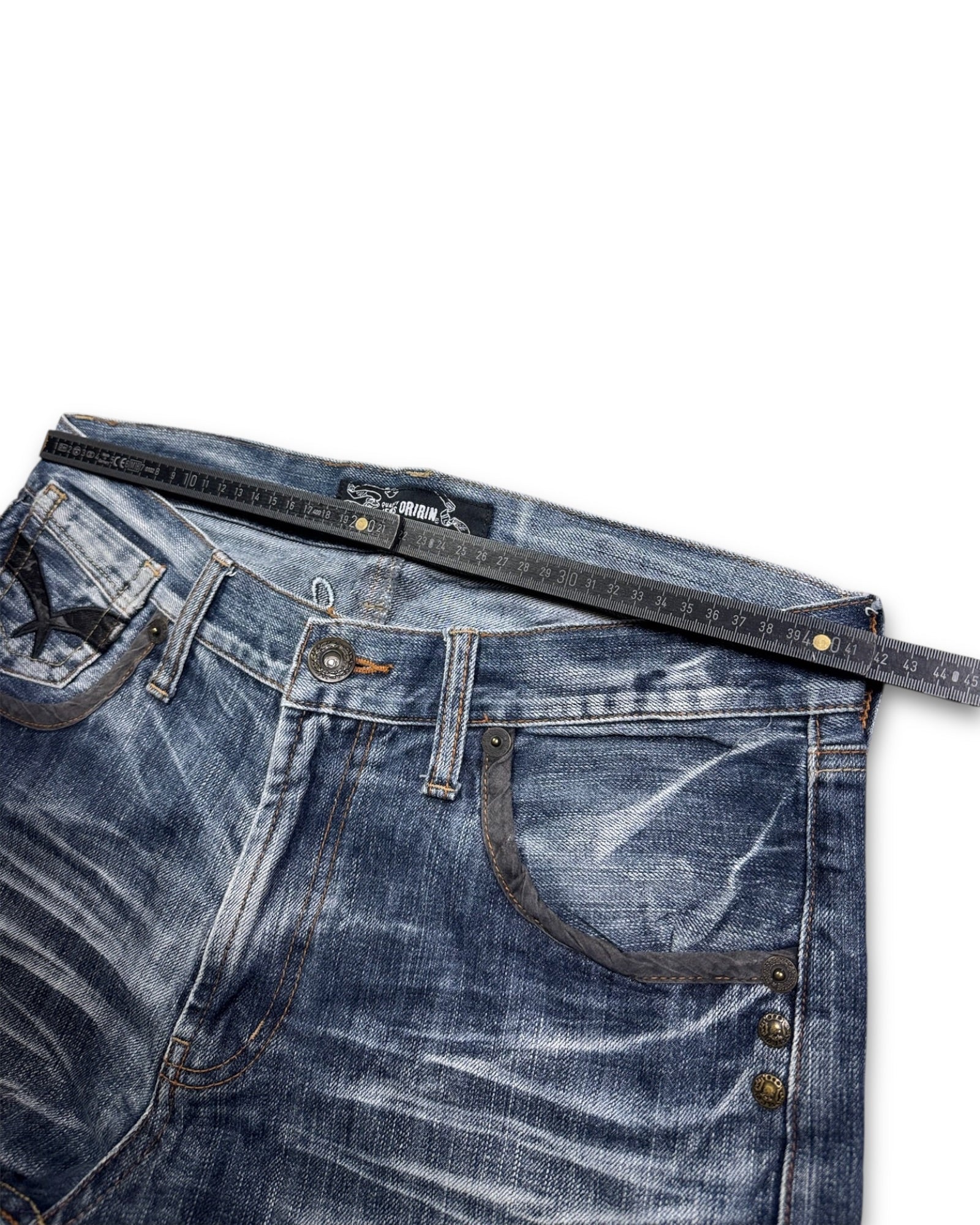 2000's Oririn Straight/Baggy Japanese Archive Jeans *extremely rare 32x32 (M)