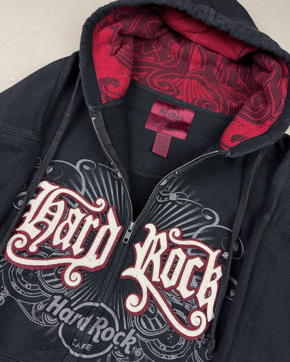 2000's Hard Rock Zip Hoodie *rare (XL)