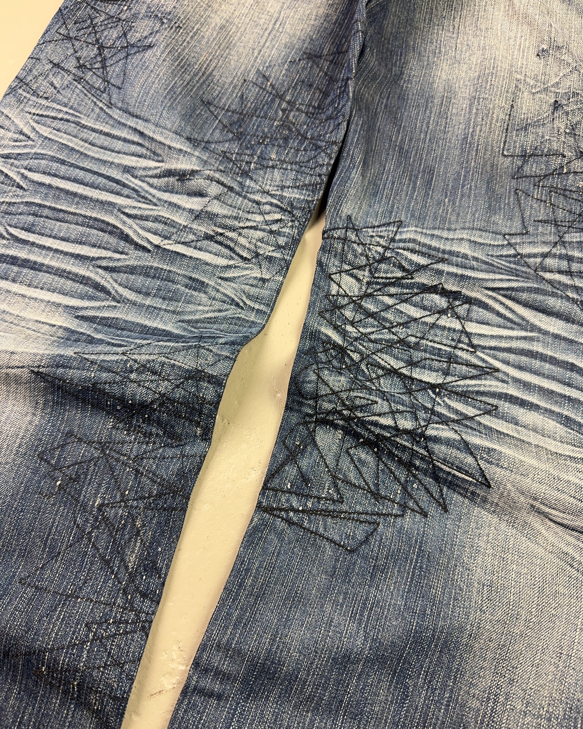 2000's Stockton Japanese Straight/Baggy Jeans *very rare 32x32 (M)