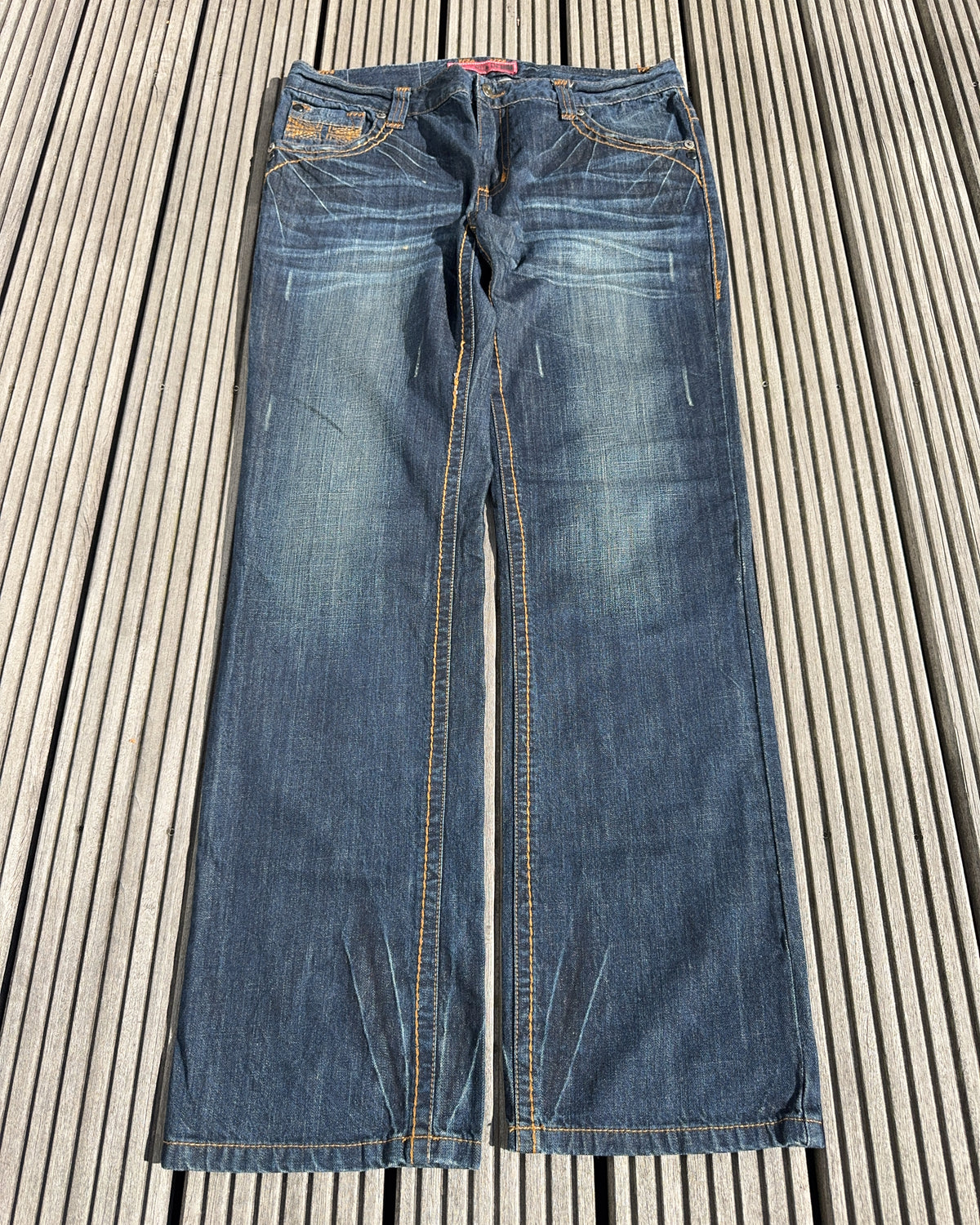 2000's Crux London Straight/Baggy Jeans *rare 38x34 (XXL)