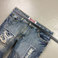 2000's Boy's Japanese Straight Jeans *very rare 34x32 (L)