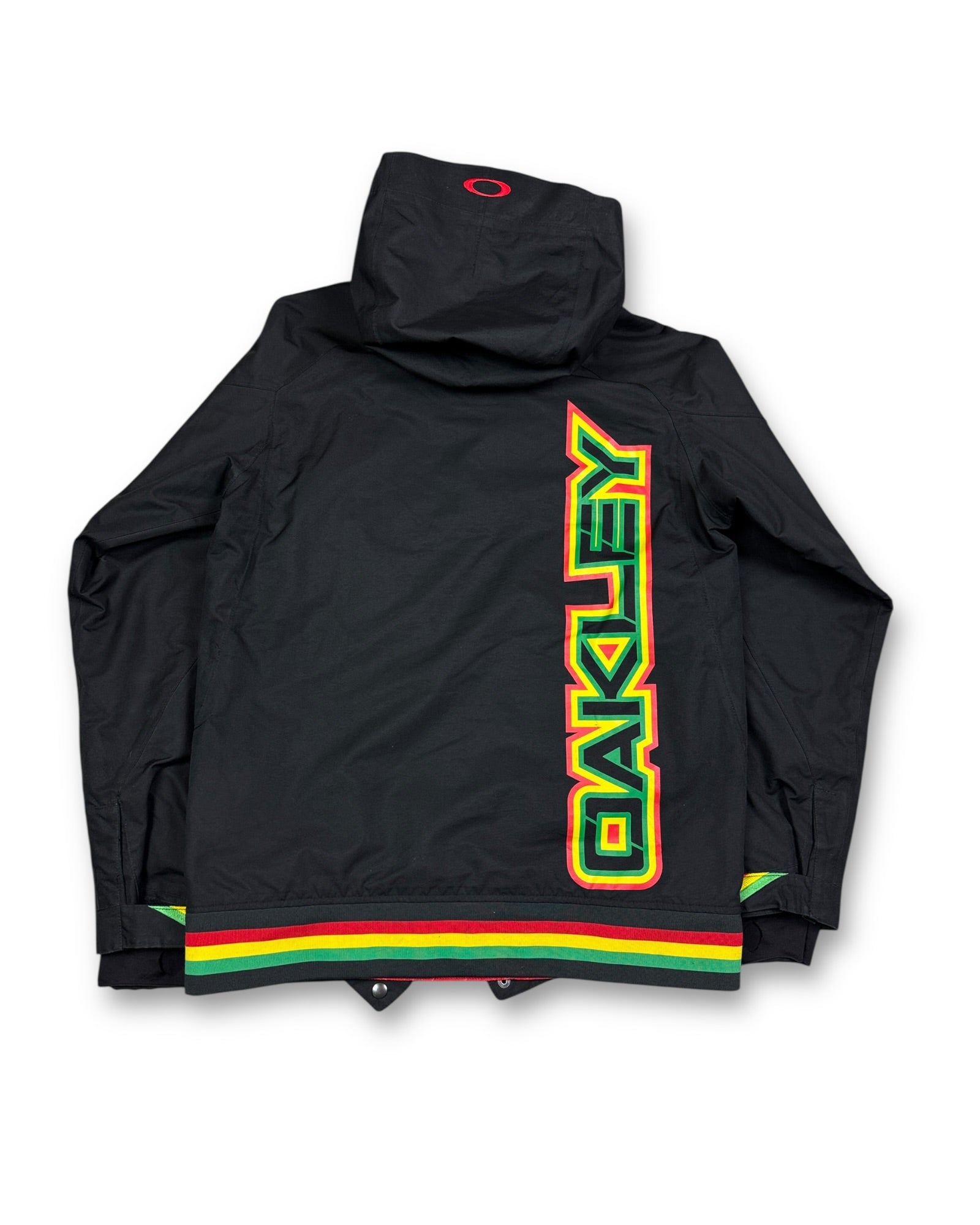 2000's Oakley Jamaica "Rasta" Snow Jacket Signature Series *very rare (M)