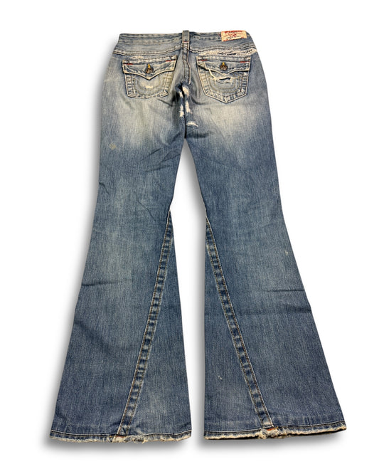 2000's True Religion Low Waist/Bootcut Jeans Women's *rare 30x30 (M)