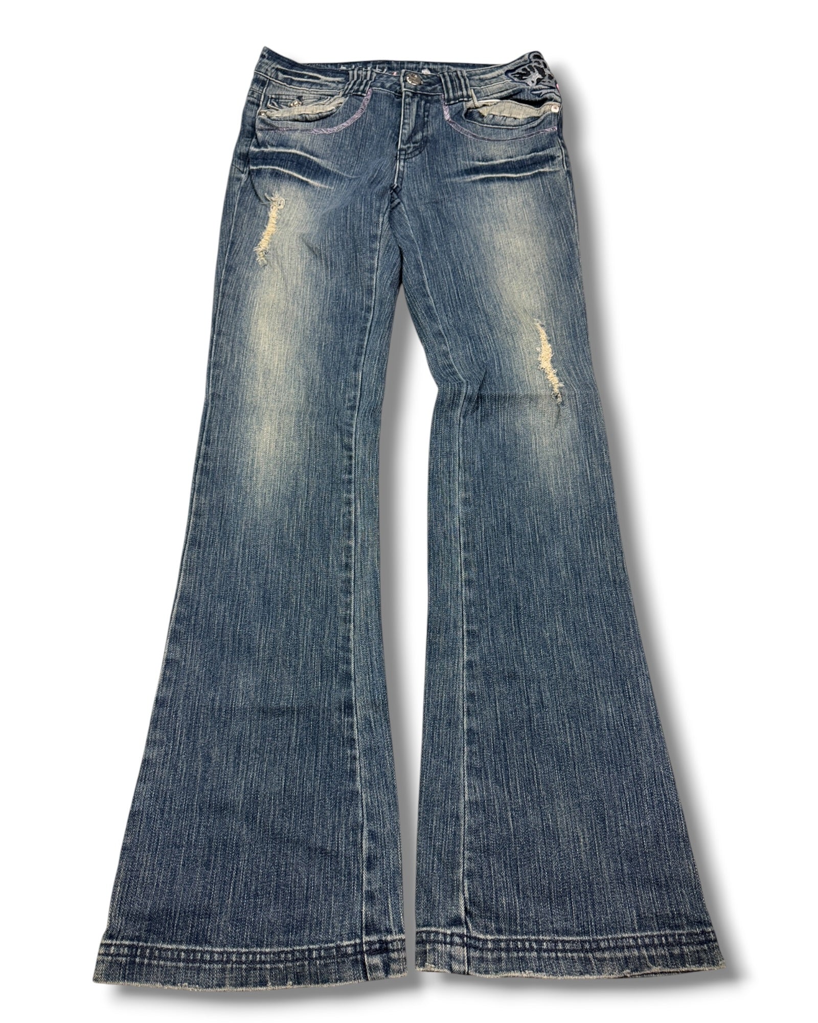2000's Big Train Low Waist/Bootcut Jeans Women's *rare W28 (S)