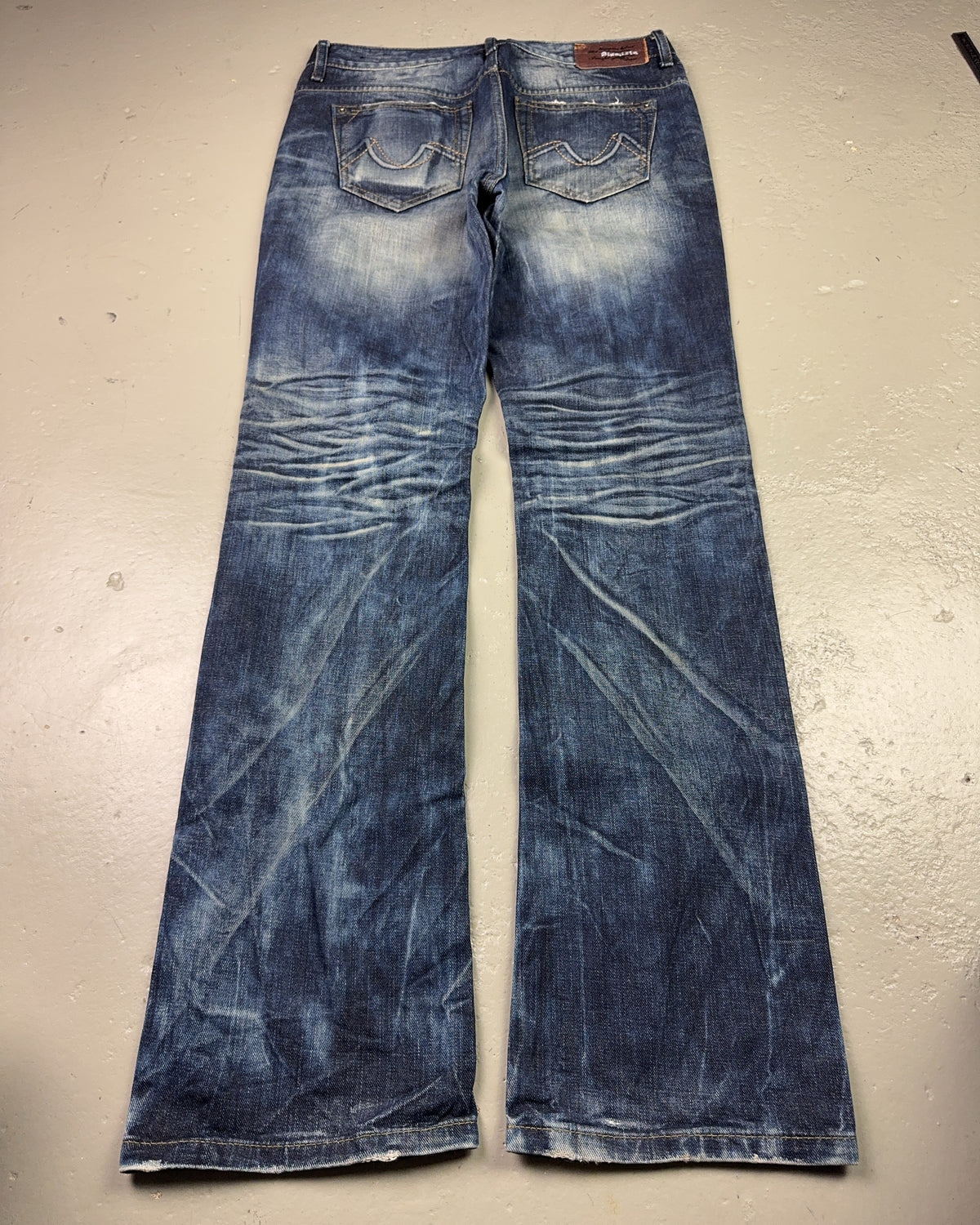 2000's Blumisty Japanese Archive Bootcut/Flared Jeans *very rare 32x32 (M)