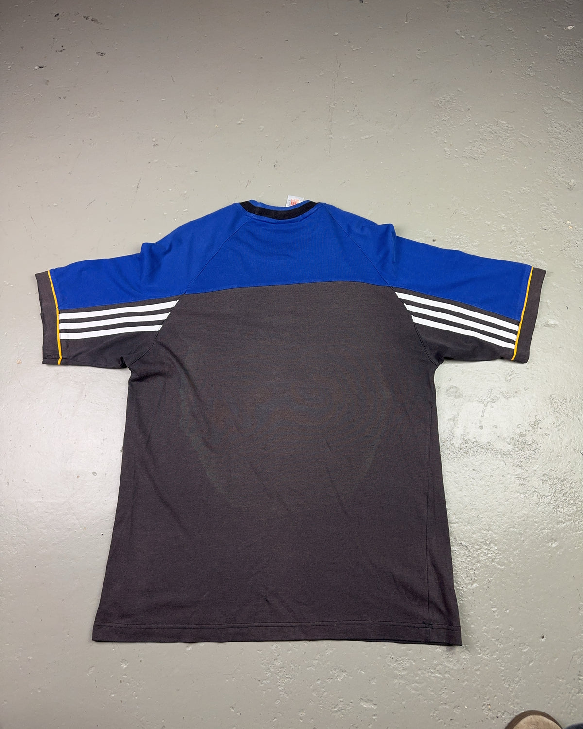 1990's 1998 Adidas Newcastle United F.C. Cotton T-shirt *very rare (M)