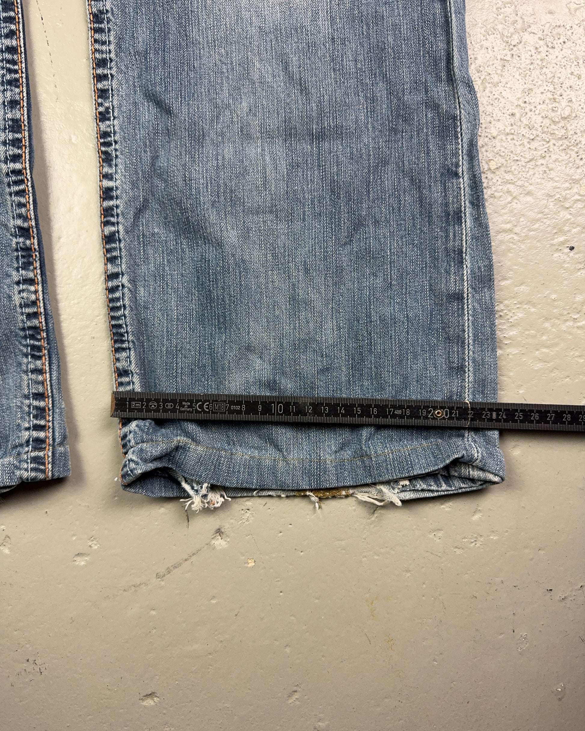 2000's Tommy Hilfiger Straight/Baggy Jeans *rare 36x32 (XL)