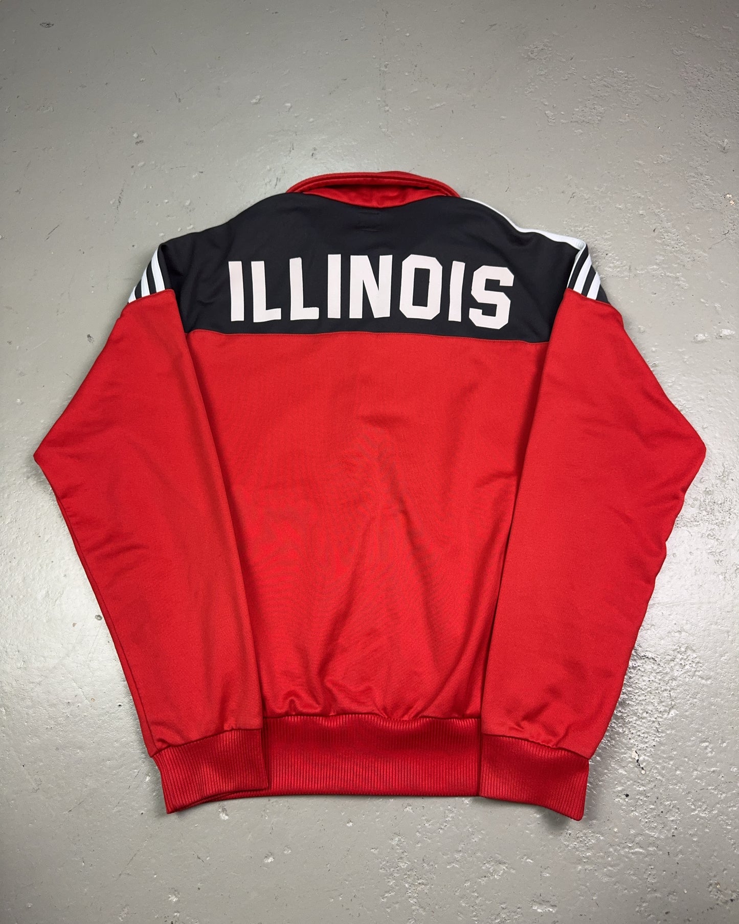 2000's Adidas Iillnois Track Jacket *rare (L)