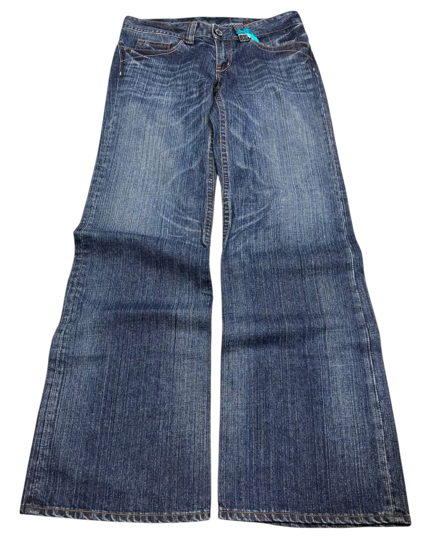 2000‘s Brappers Deadstock Japanese Baggy Bootcut Jeans Women‘s *rare 31x31