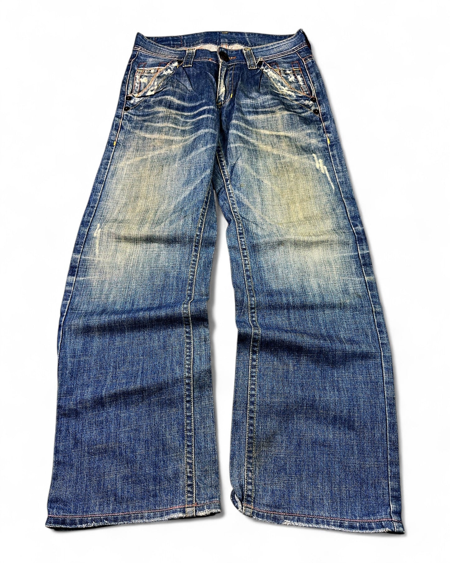 2000's Easy Riders Japanese Archive Baggy Jeans *very rare 30x32 (M)