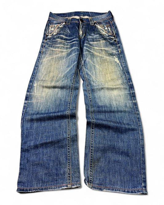 2000's Easy Riders Japanese Archive Baggy Jeans *very rare 30x32 (M)