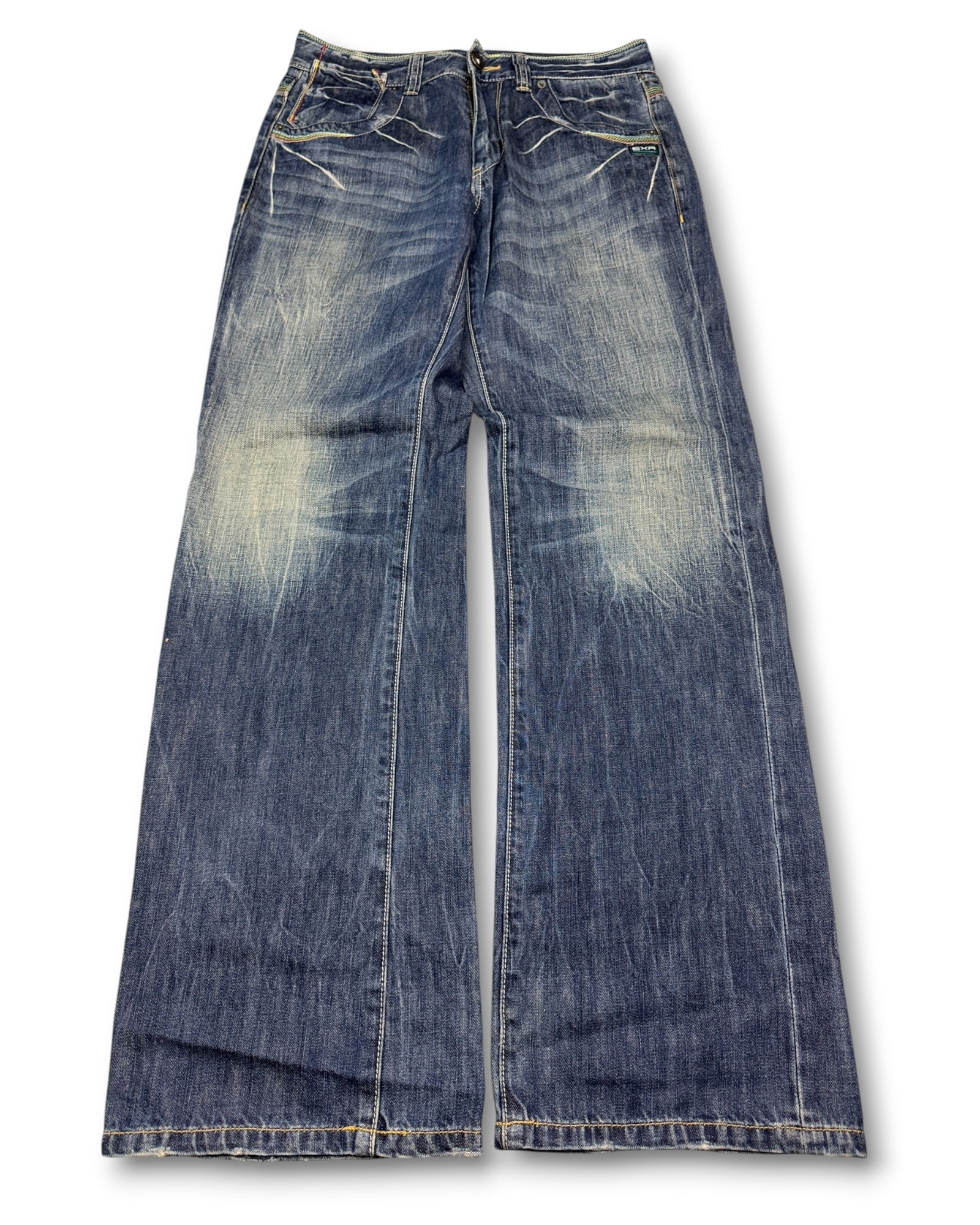 2000's Exr Baggy Hip Hop Jeans *rare 30x32 (M)