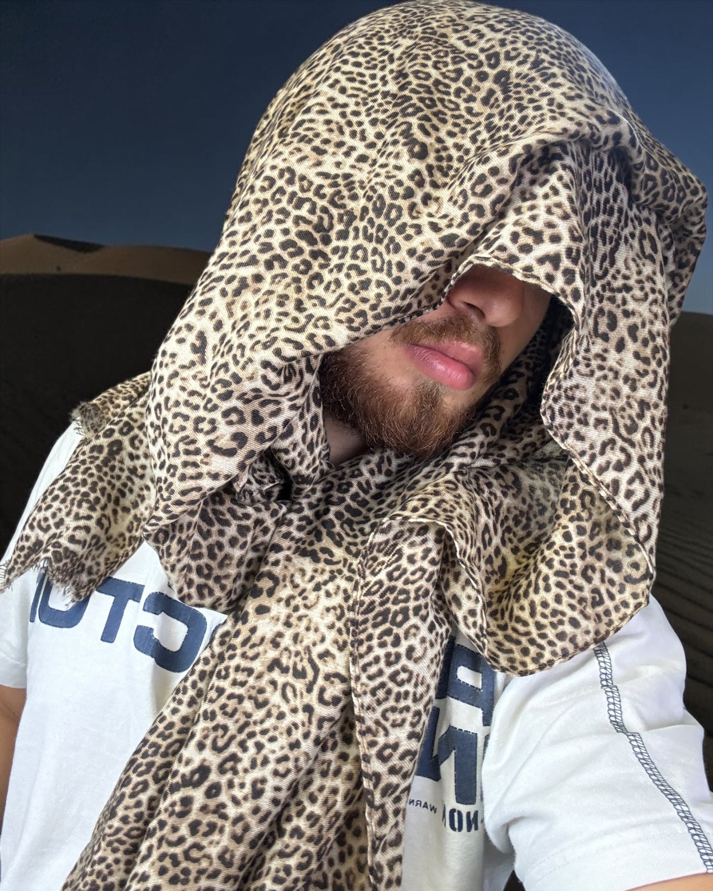 Desert Leopard Scarf