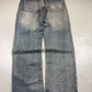 2000's Yellow Jucket King Japanese Archive Baggy Jeans *very rare 36x34 (XL)