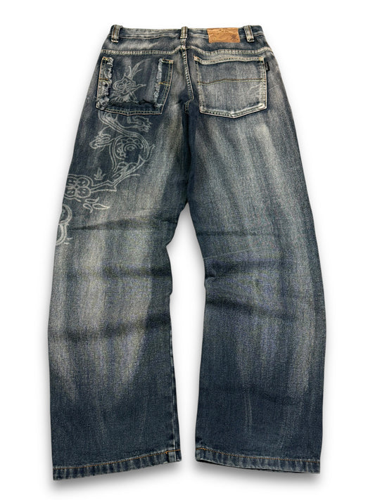 2000's Lucky Star Straight/Baggy Jeans *very rare 30x30 (M)