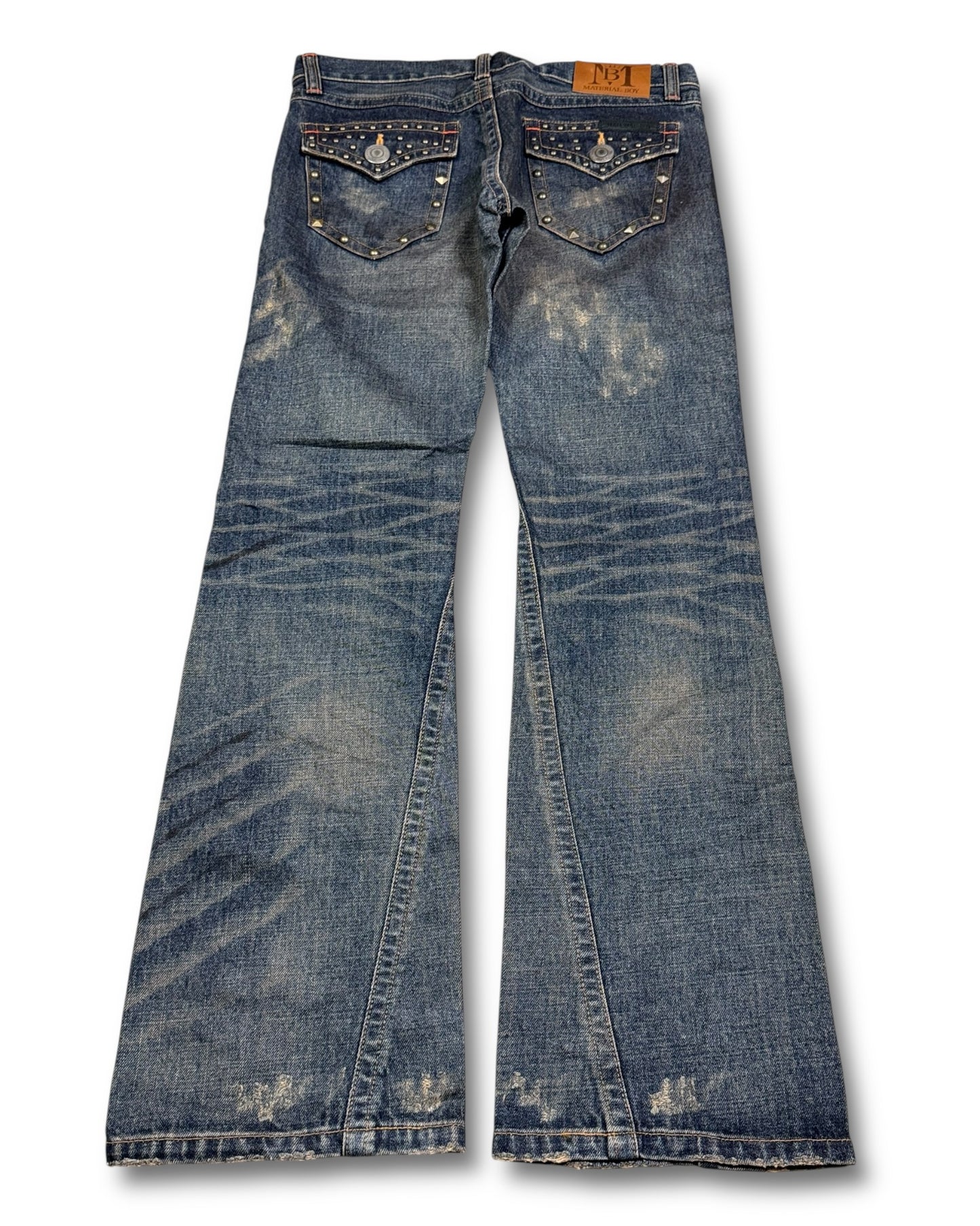 2000's Material Boy Archive Straight/Baggy Jeans *very rare 32x32 (M)