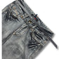 2000's Milennium Zone Japanese Archive Baggy/Bootcut Jeans *rare 32x30 (M)