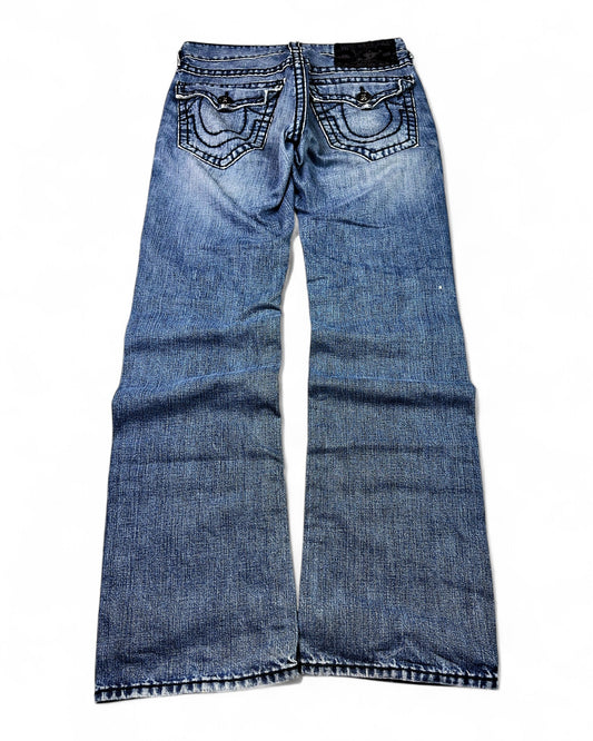 2000's True Religion Straight Jeans *rare 32x32 (M)