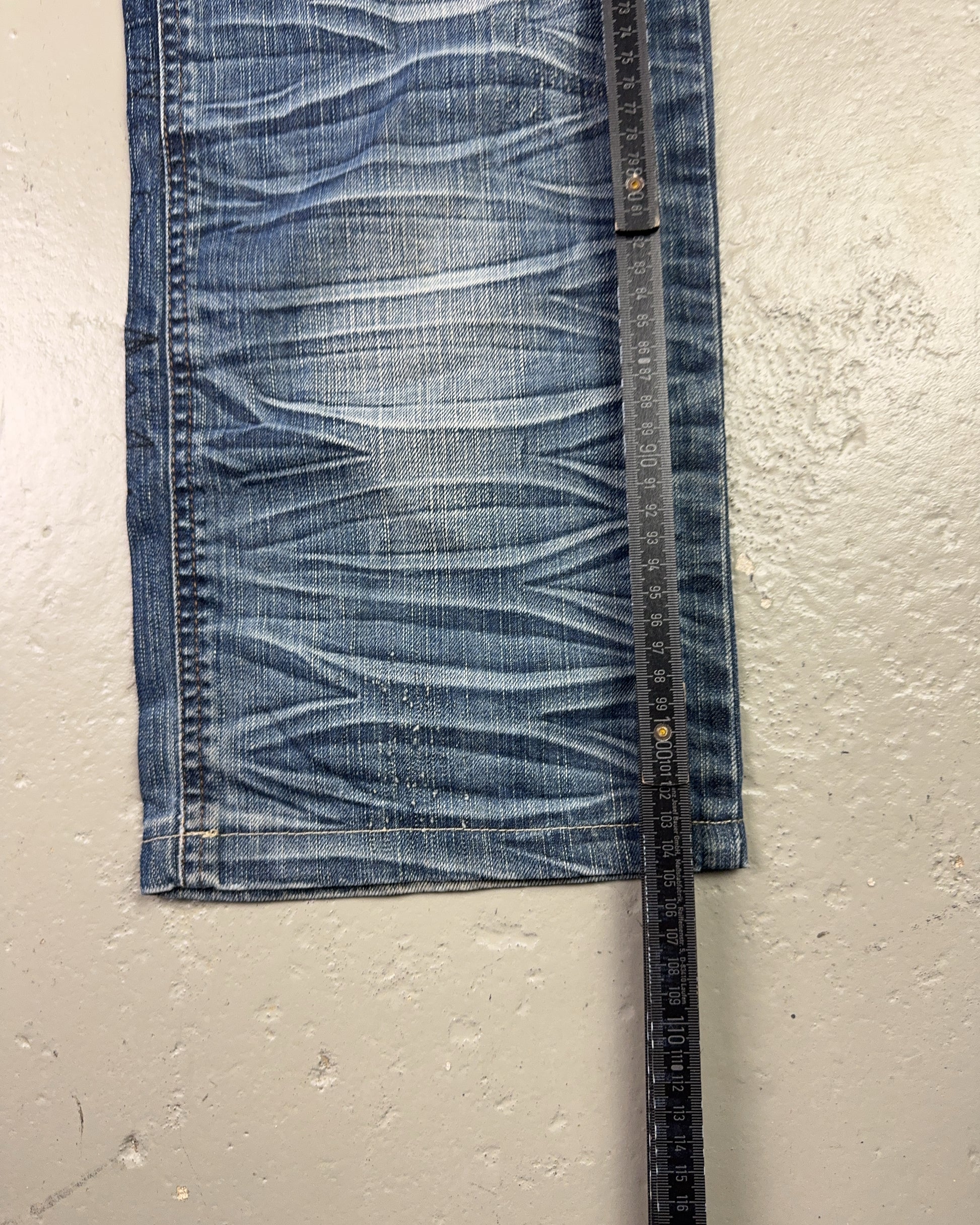 2000's Stockton Japanese Straight/Baggy Jeans *very rare 32x32 (M)