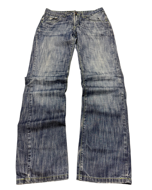 2000‘s Dolce & Gabbana Bootleg Baggy/Straight Jeans 32x34