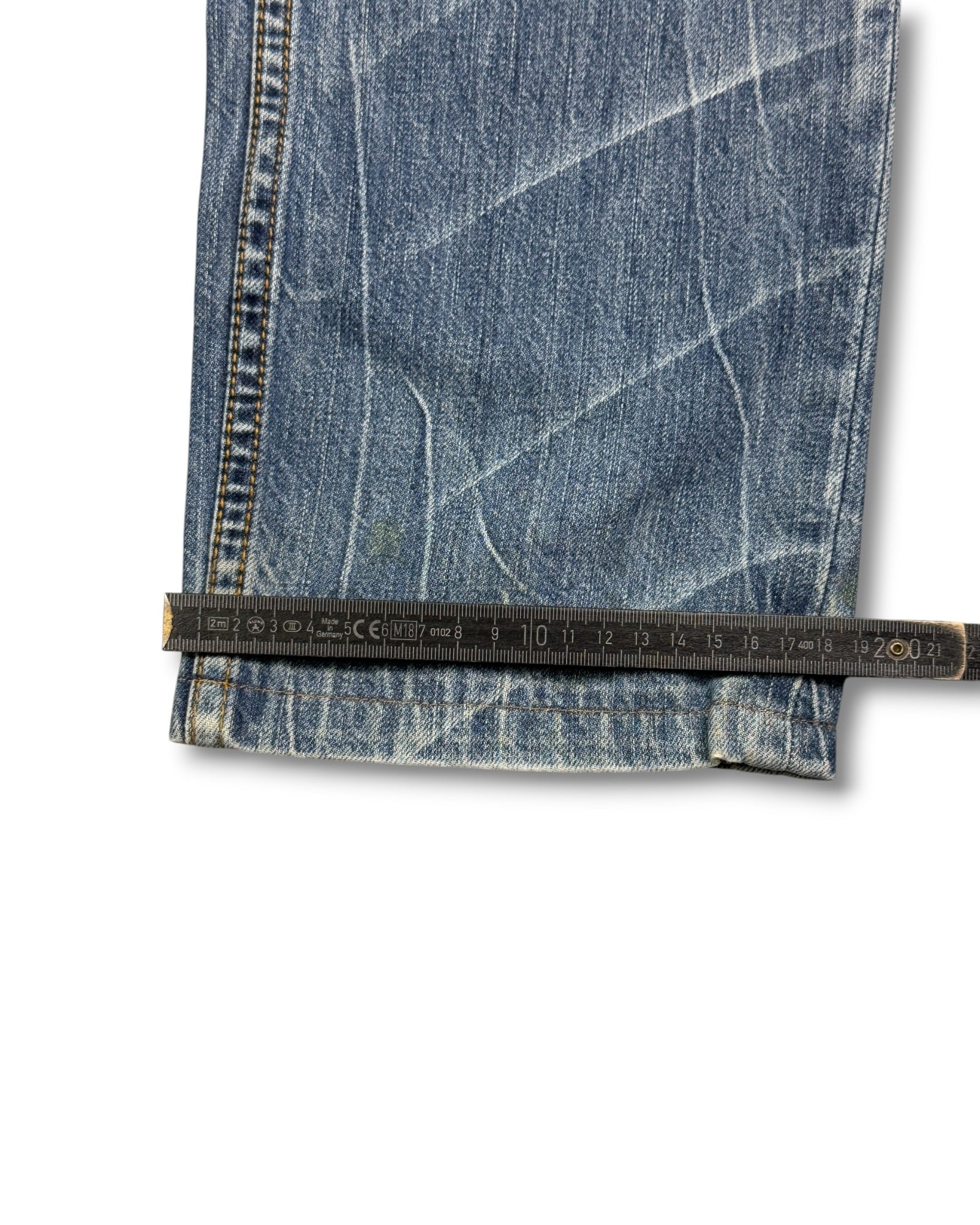 2000's Blue Way Japanese Jeans *very rare 30x28 (M)