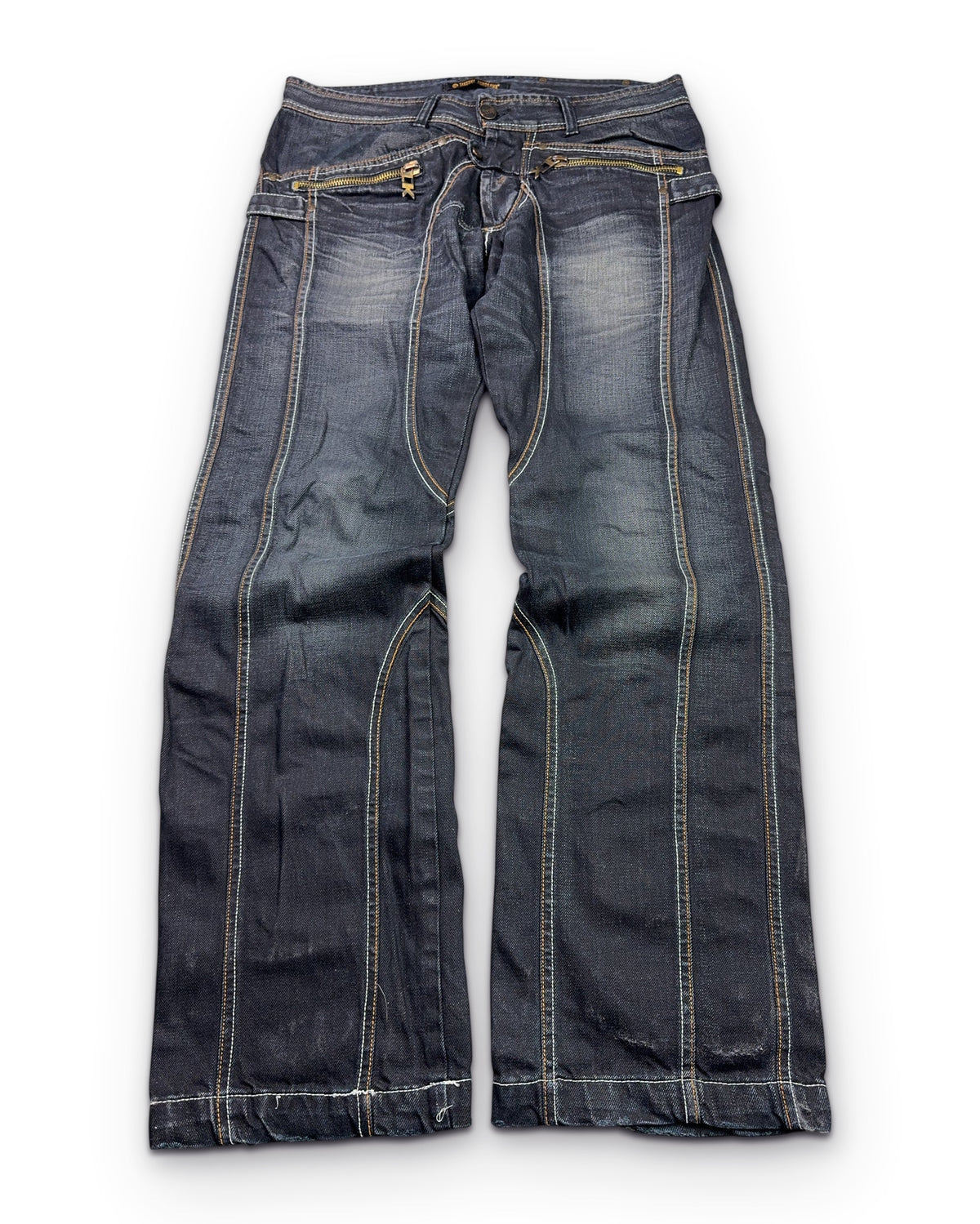 2000's Takeshy Kurosawa Japanese Archive Baggy Jeans *very rare 36x32 (XL)