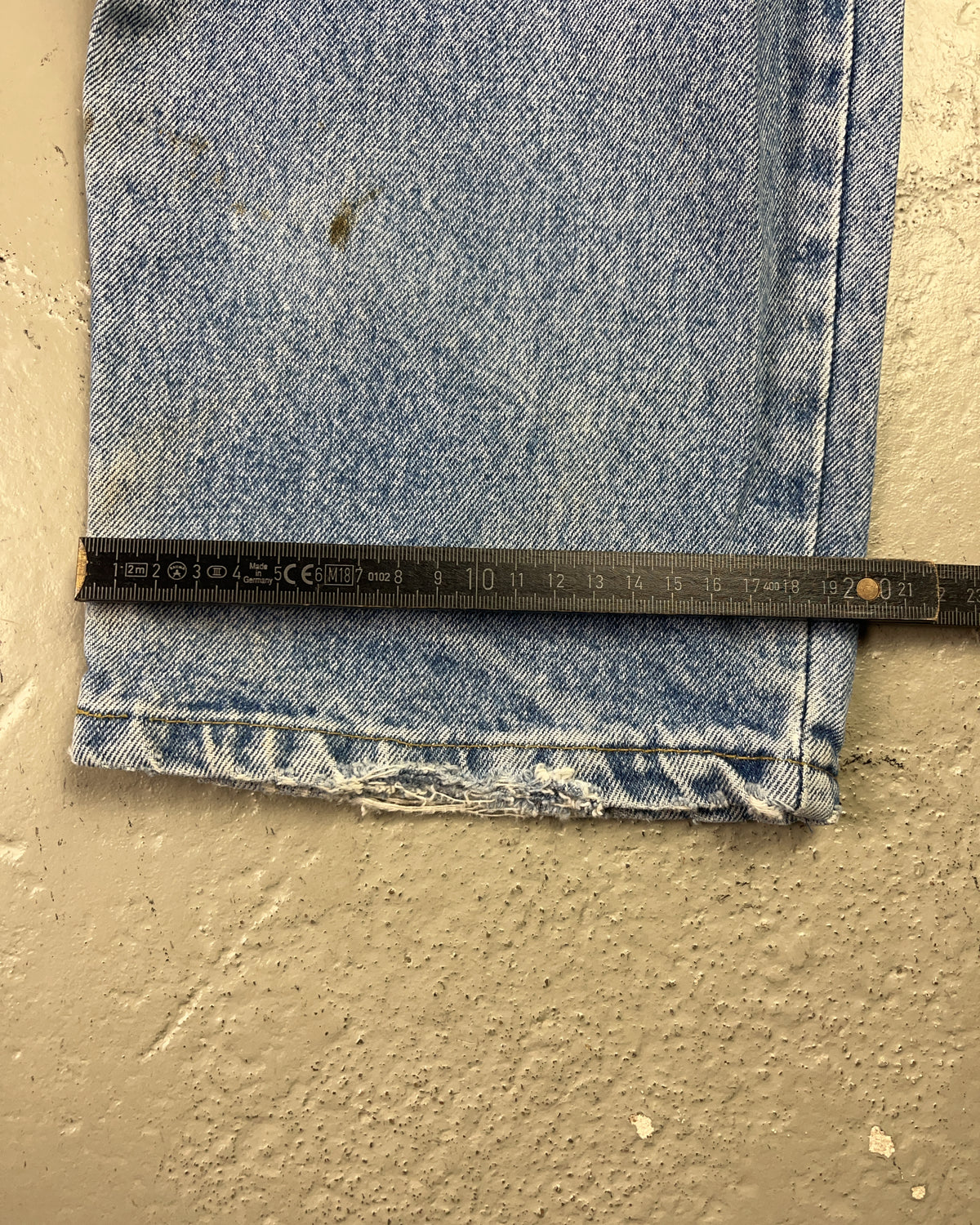 2000's European Street Straight Jeans *rare 34x34 (L)