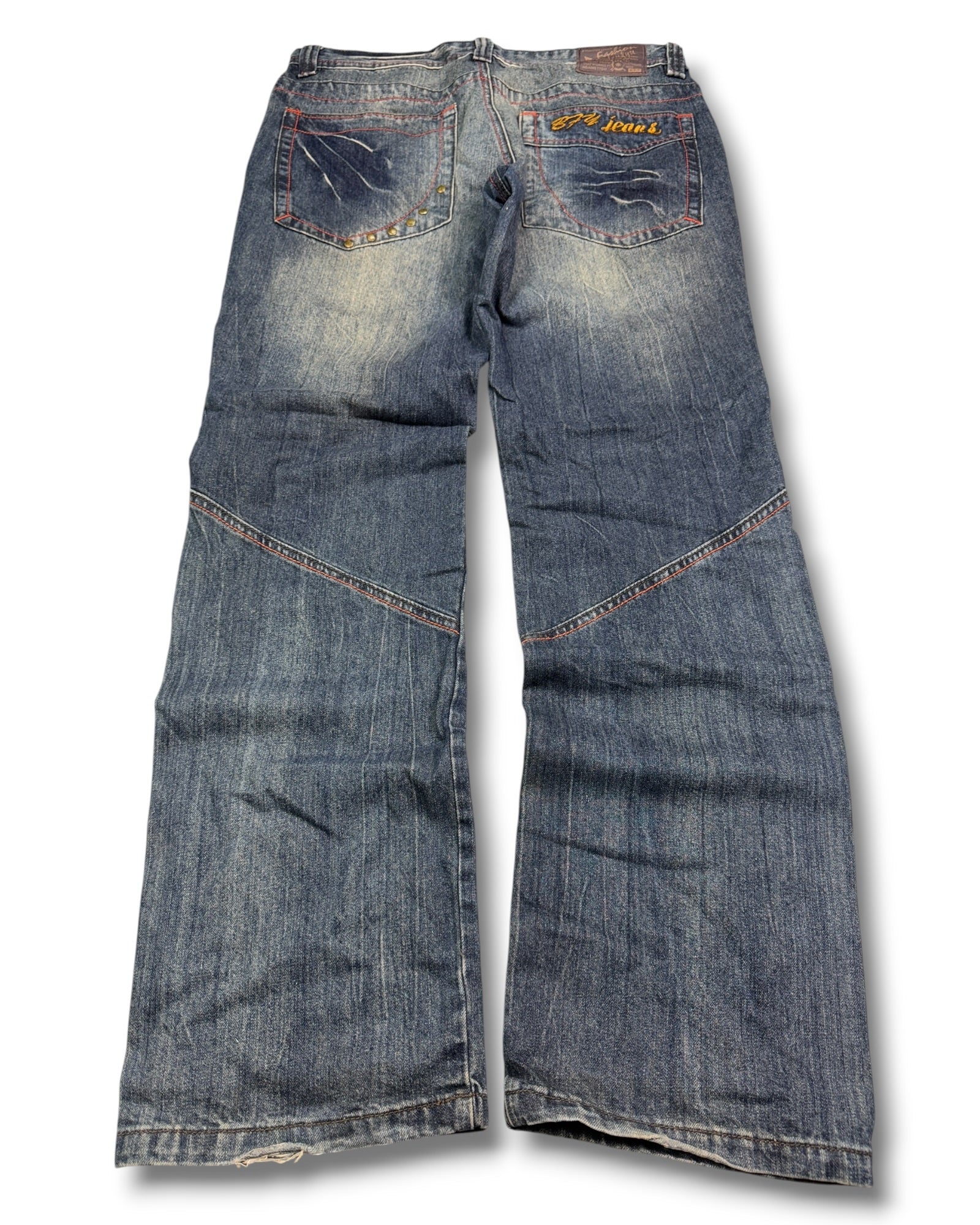 2000's B74 Straight Jeans *rare 34x32 (L)