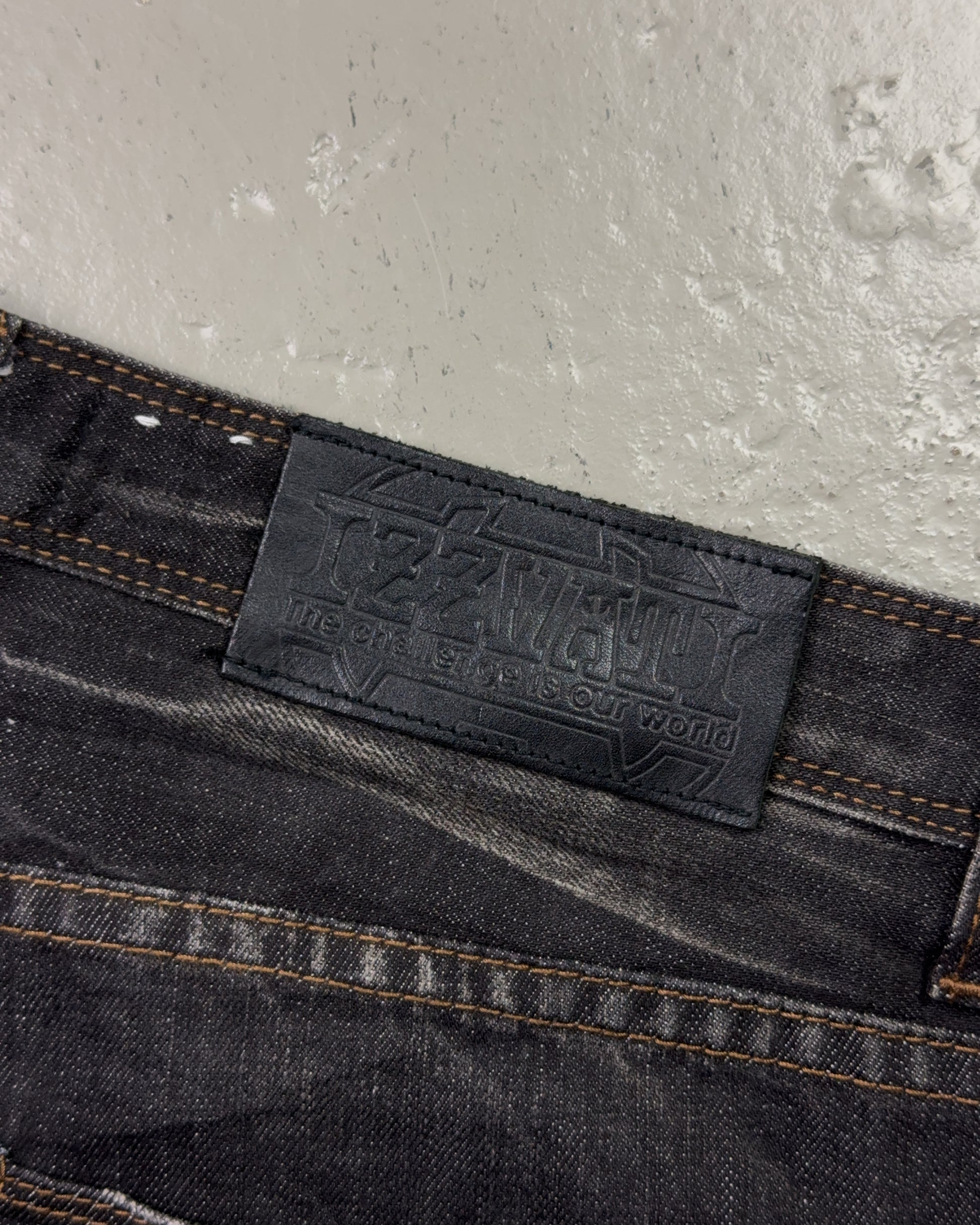 2000's Izzvati Japanese Straight/Baggy Jeans *rare 32x32 (M)