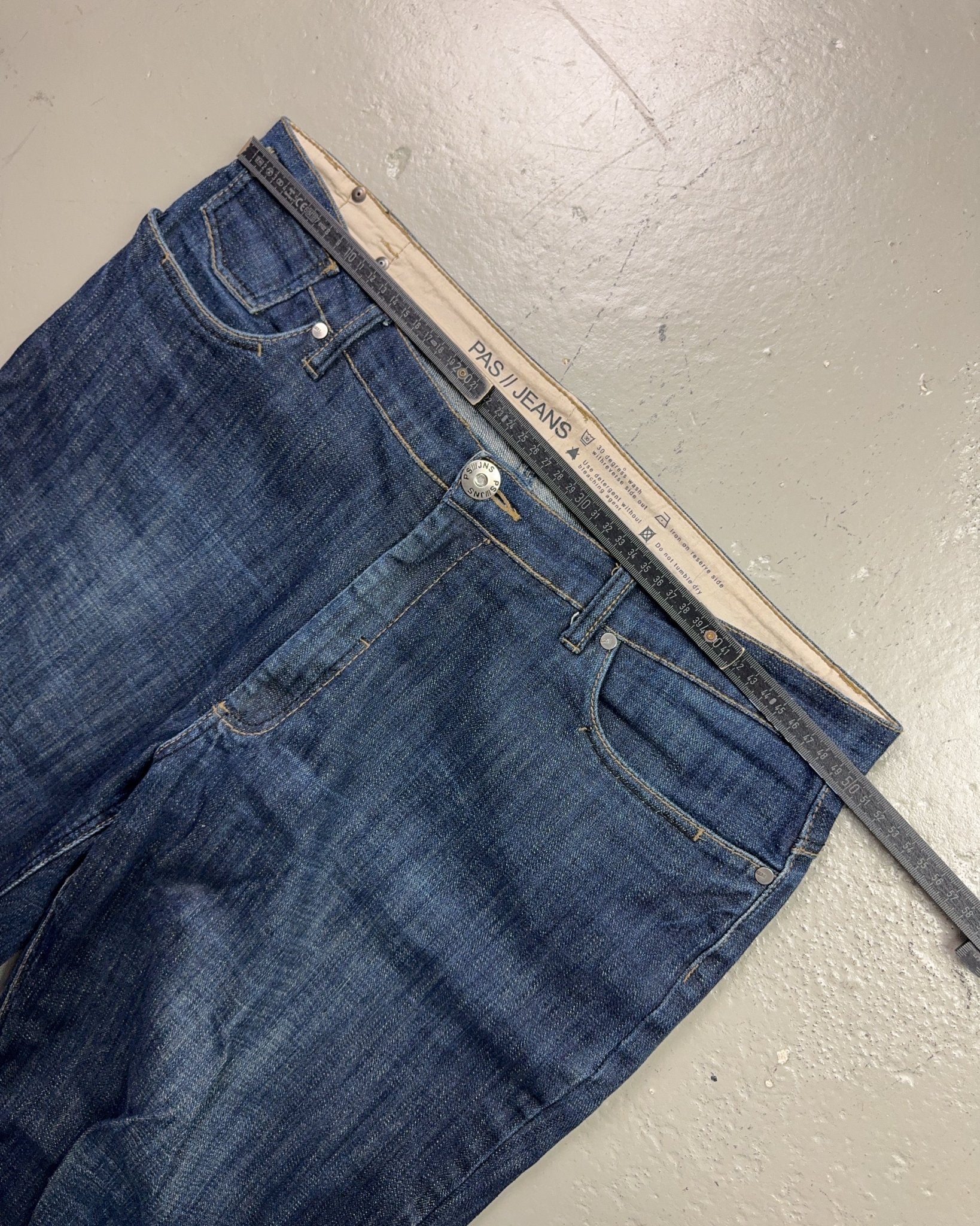 2000's Pas Jeans Hip Hop Baggy/Bootcut Jeans *rare 40x32 (XXL)