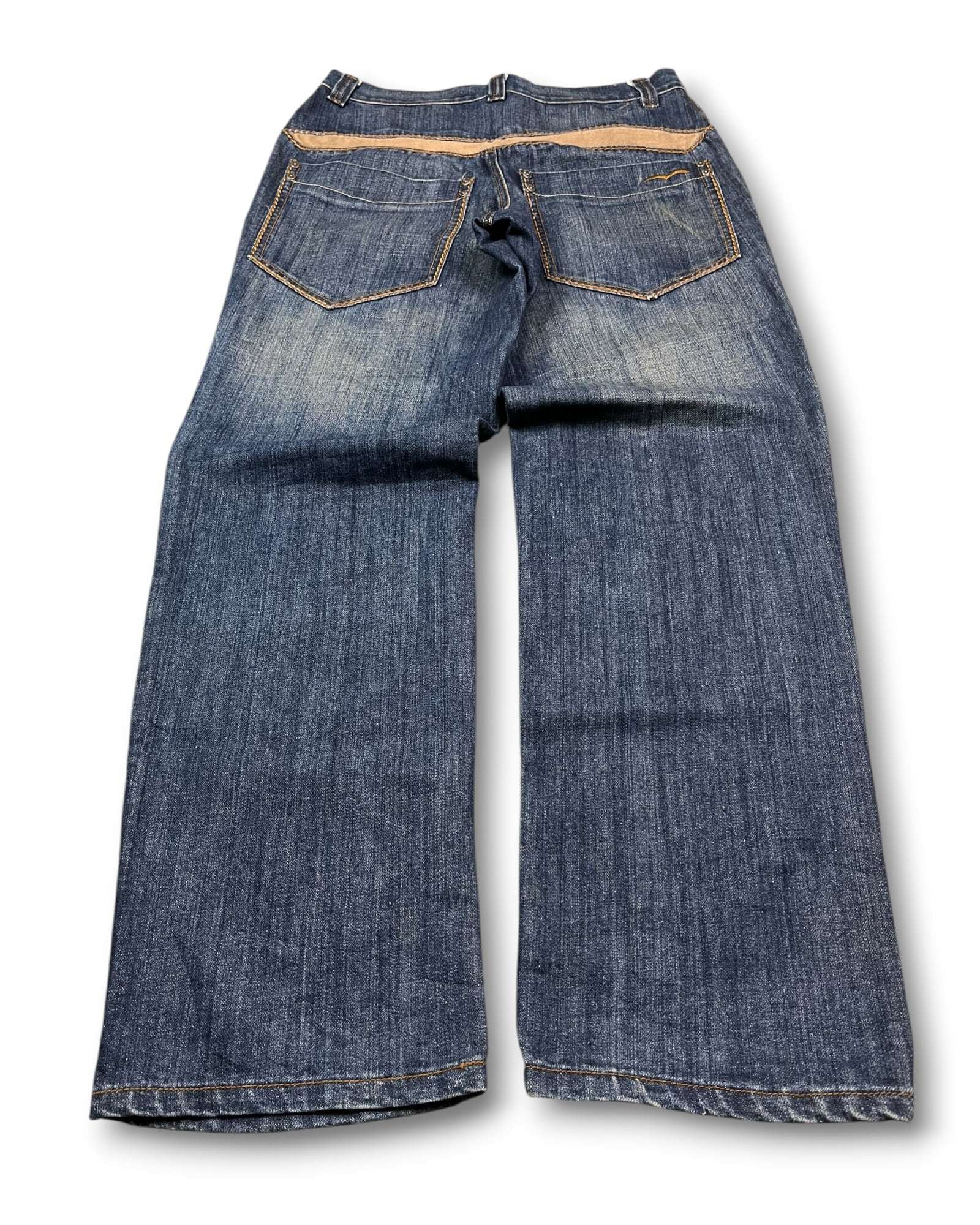 2000's Japanese Style Straight/Baggy Jeans *rare 30x32 (M)