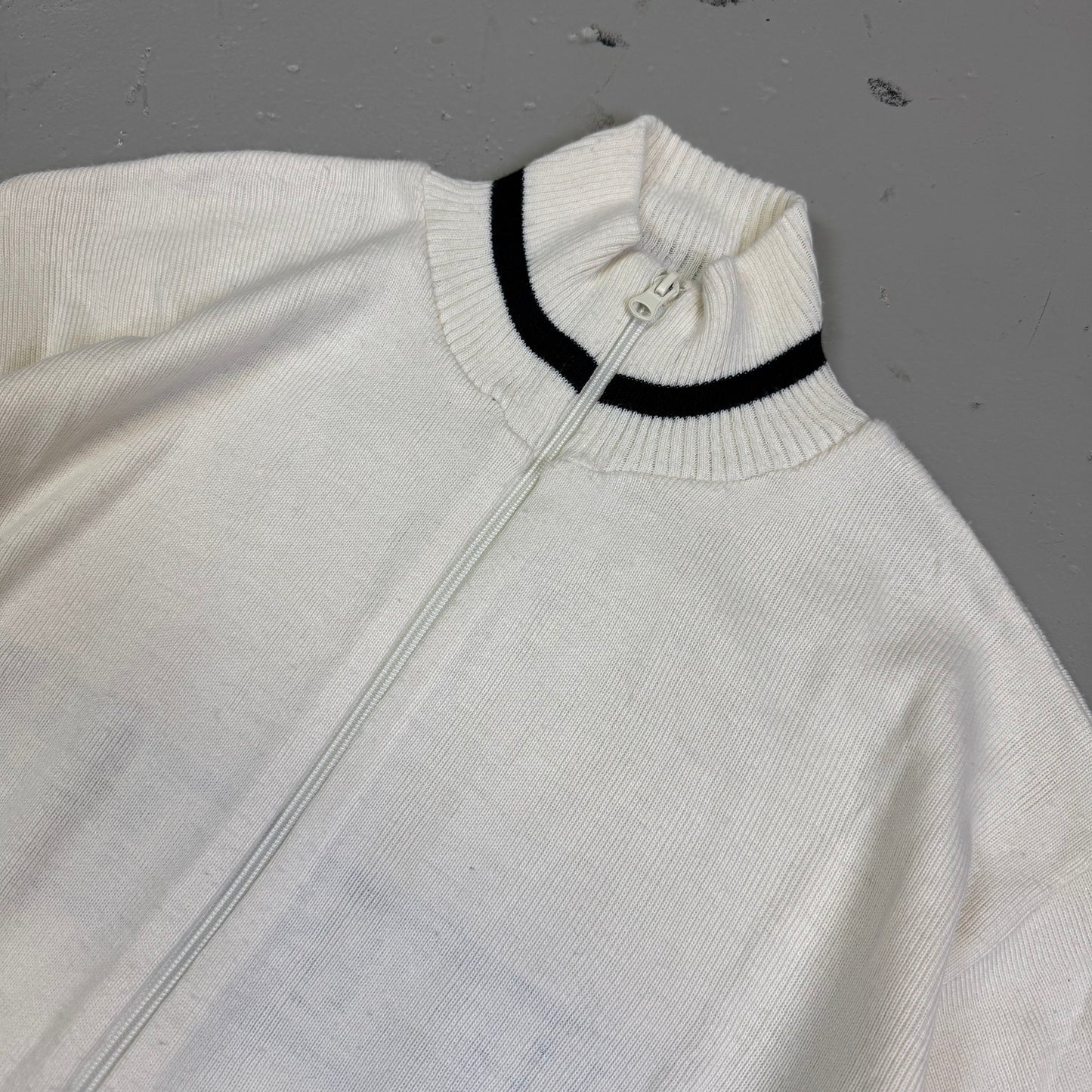 1990‘s Lonsdale London Wool Zip Sweater made in Italy *very rare (L)