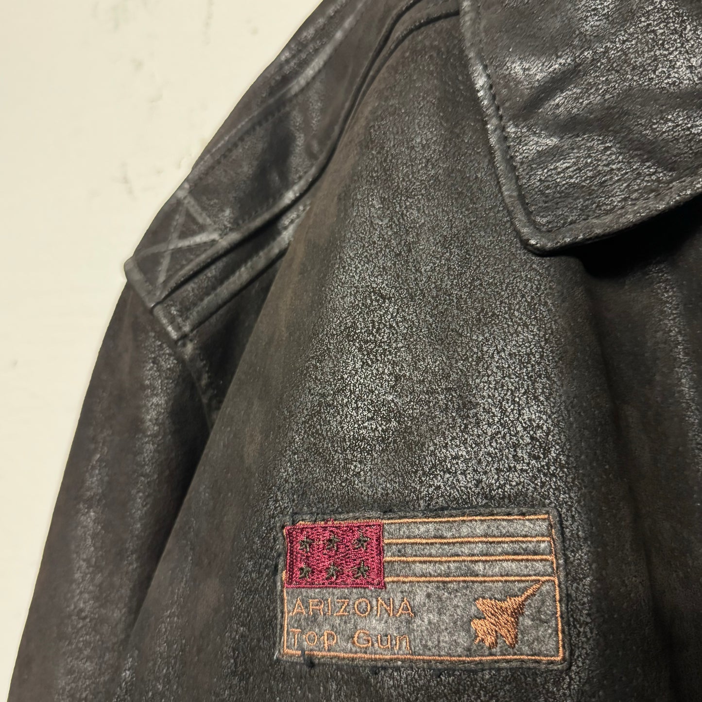 Y2K Arizona Top Gun Leatherjacket (XL)