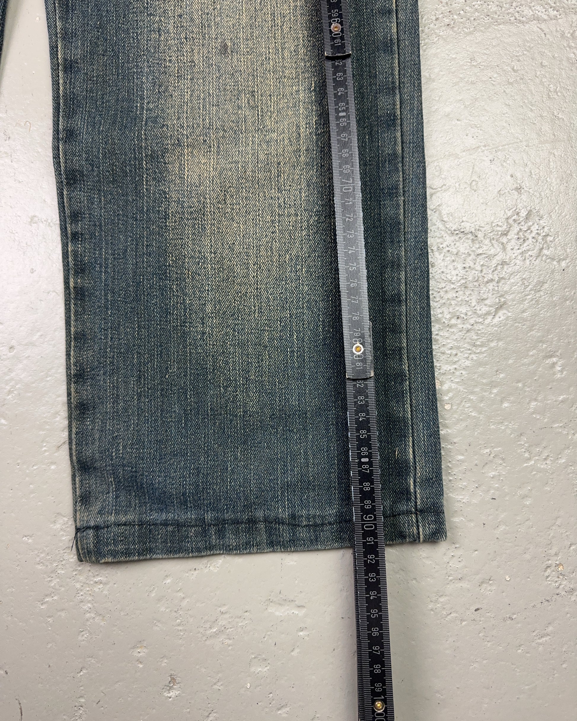 2000's Blue Jeans Japanese Baggy Jeans * 30x28 (M)