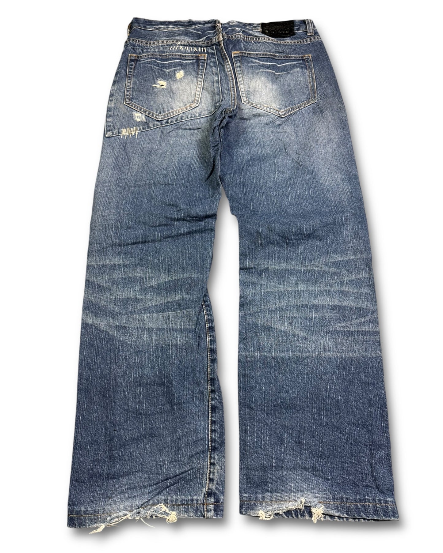 2000's Osaka Big Train Baggy Japanese Jeans *very rare 34x30 (L)