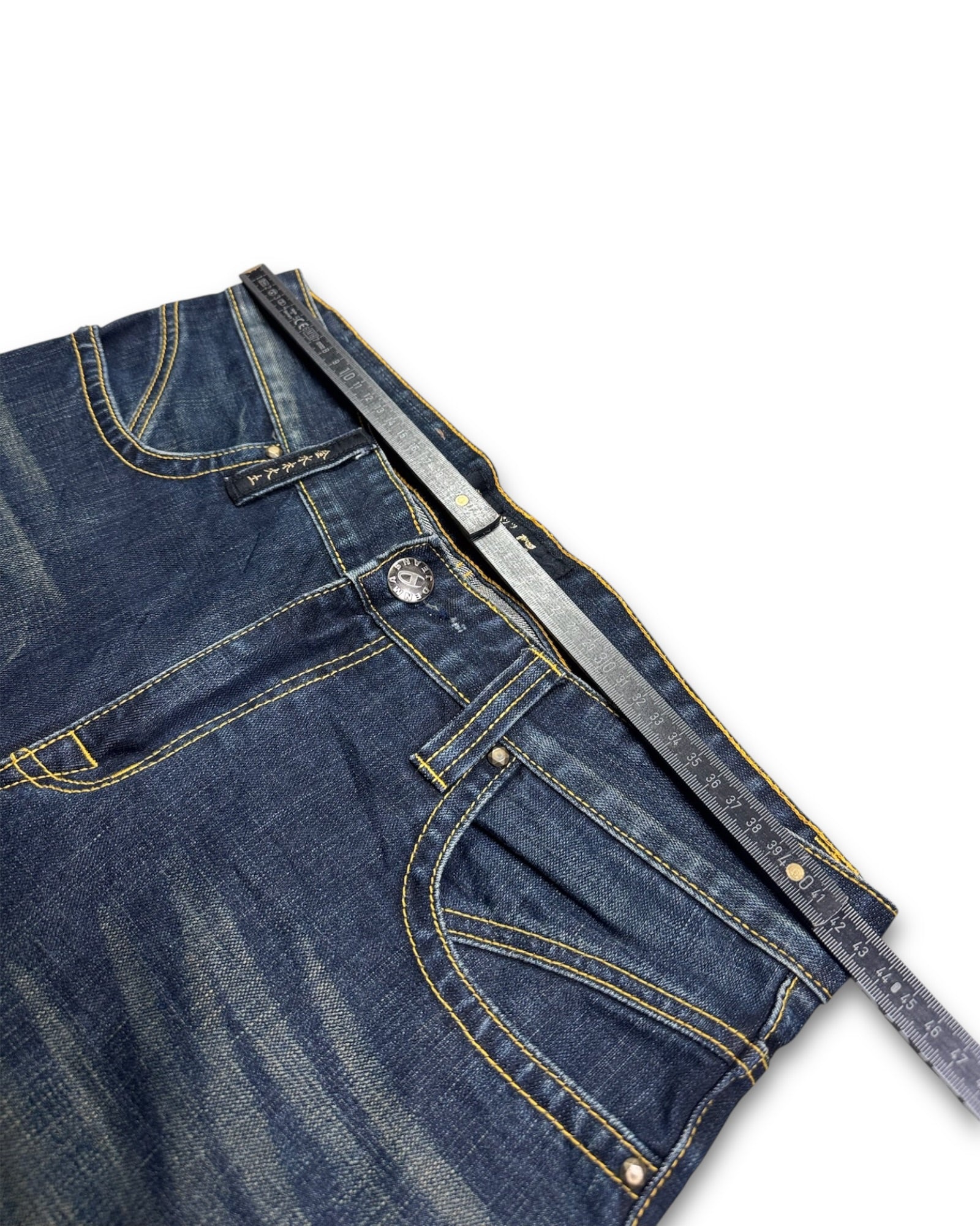 2000's DF-7 Baggy Japanese Straight Jeans *very rare 32x32 (M)