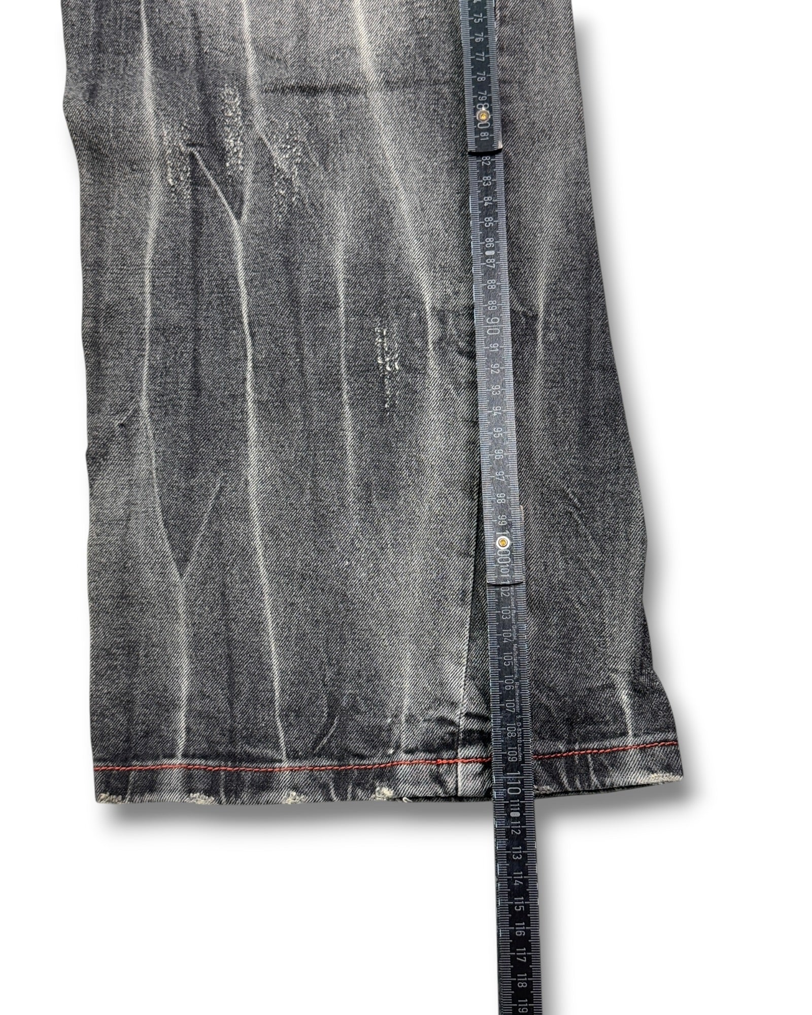 2000's Engein Japanese Baggy Jeans *very rare 34x34 (L)