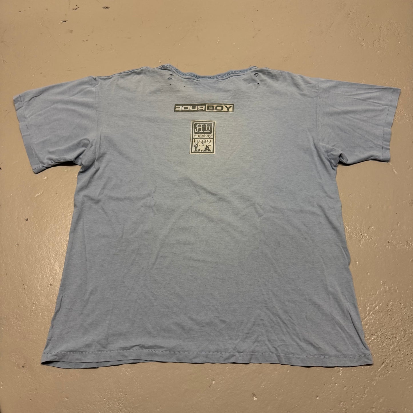 1990‘s Rude Boy Hip Hop Shirt made in U.S.A. *very rare (XL)