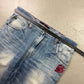 2000's Oniarai Japanese Straight/Baggy Jeans *rare 32x30 (M)