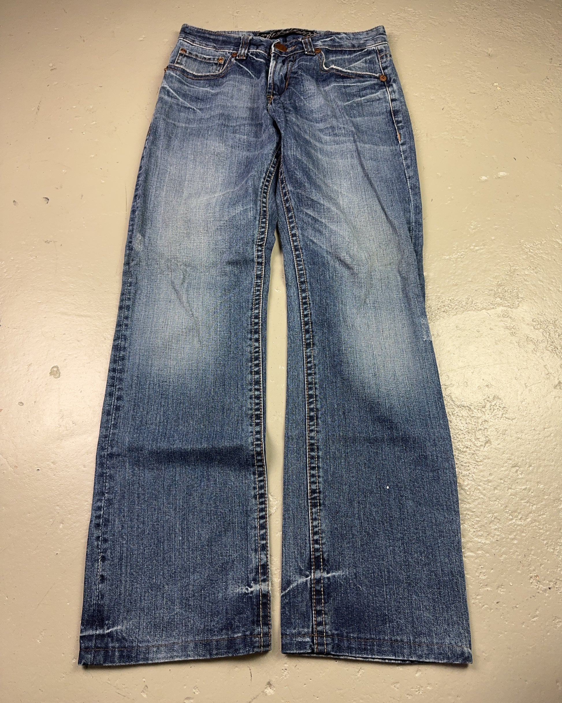2000's Buckaroo Korean Archive Straight Jeans *rare 28x30 (S)